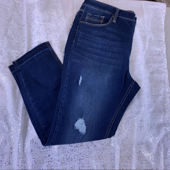 David Bitton Buffalo Distressed Skinny Jeans - Picture 3 of 6